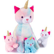 Wholesale - Kitty Unicorns - Mom & 3 Babies (babies have sound chip) C/P 12, UPC: 850004405611